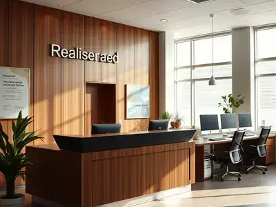 Real estate office project